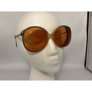 Rodenstock Denise Opal 135/Vtg Eyeglass Frames Only/Yellow/Hollywood/Retro/READ~